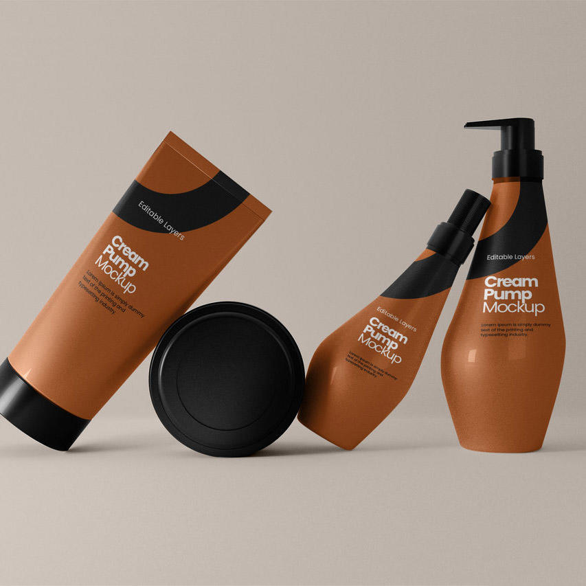 护肤品包装样机