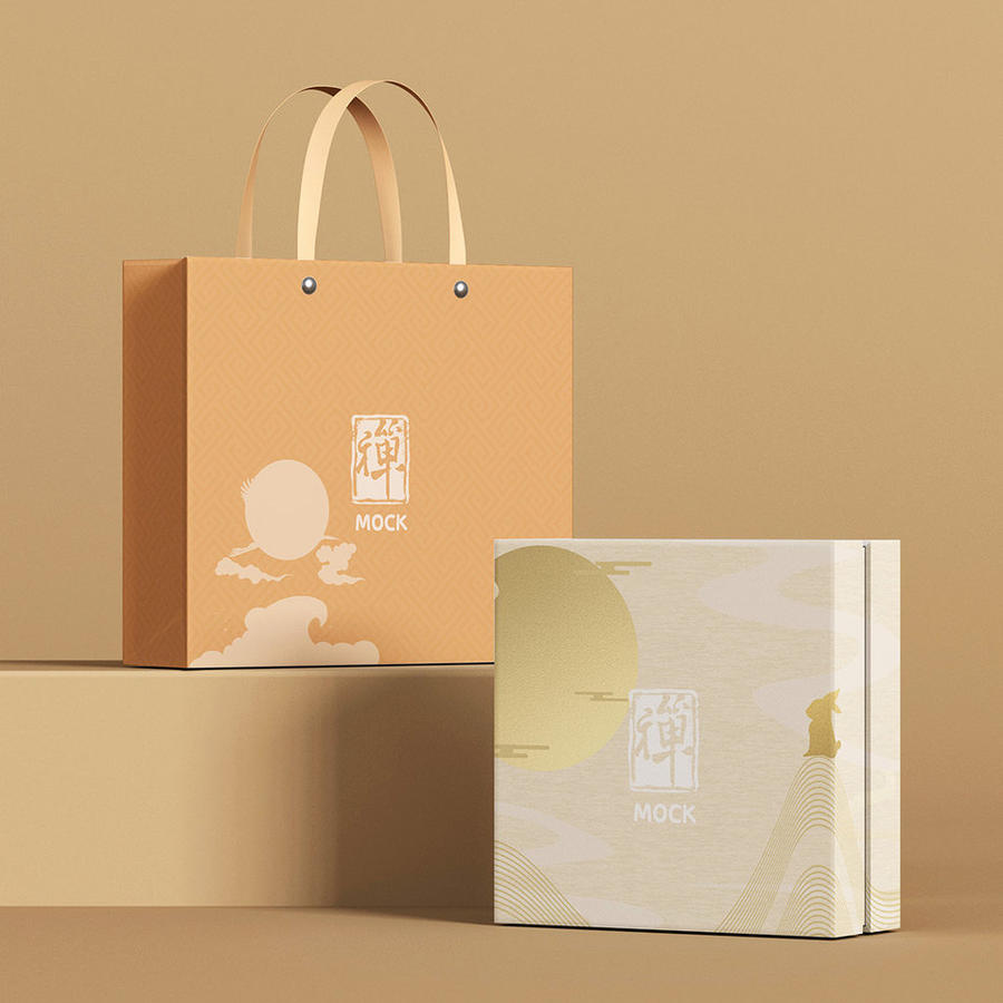 茶叶包装袋包装盒样机