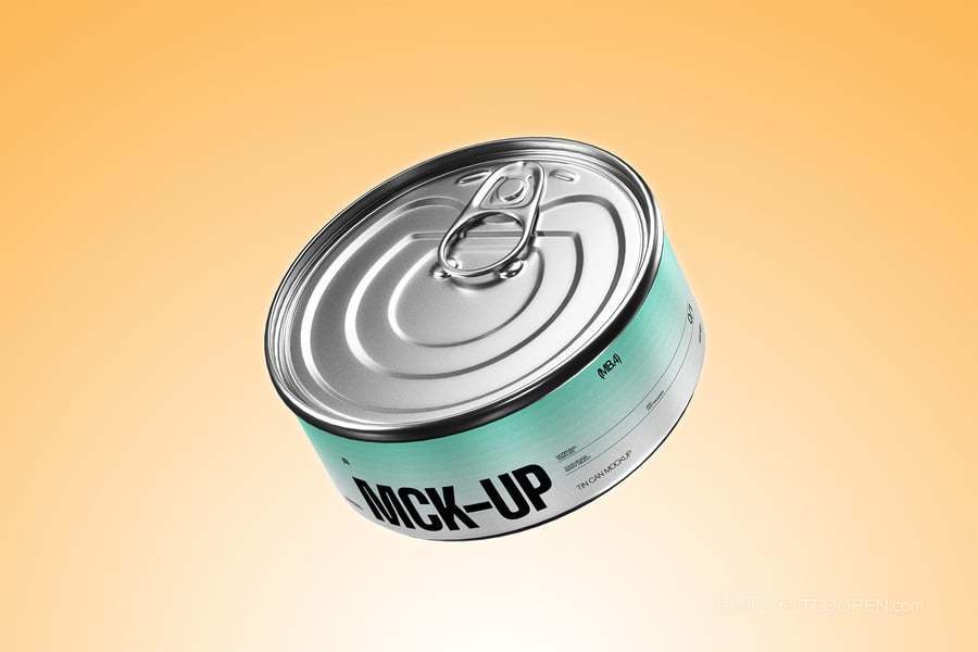 食品罐头包装样机