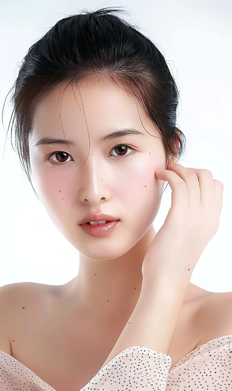 护肤清纯个性美白美女青年时尚女性