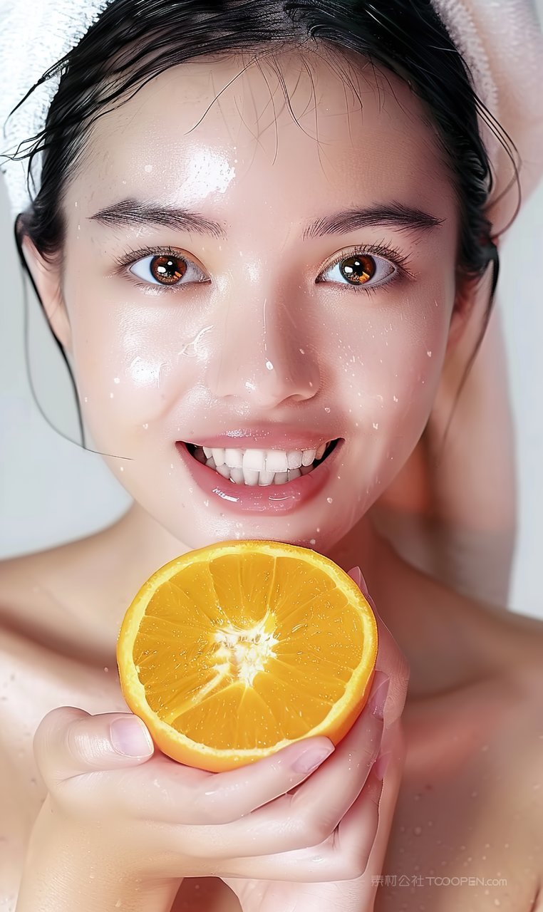 彩妆女性清纯迷人美白美女魅力少女