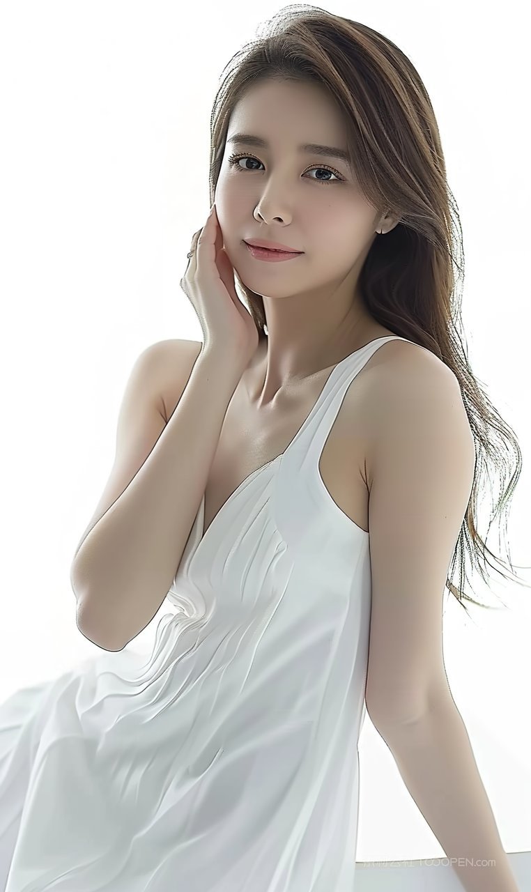 美白面部护肤美女性感按摩美容