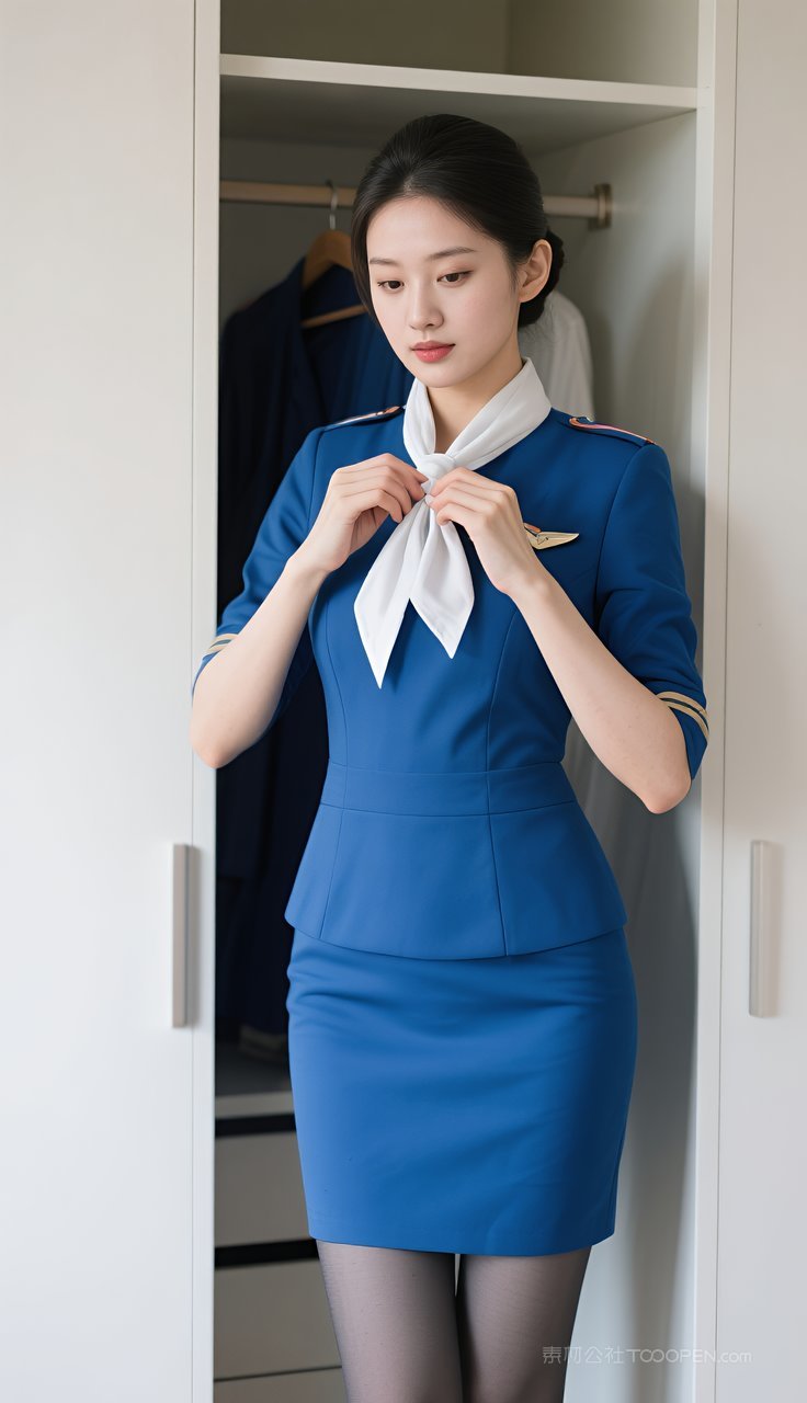 长腿少女制服丝袜美女美腿短裙模特