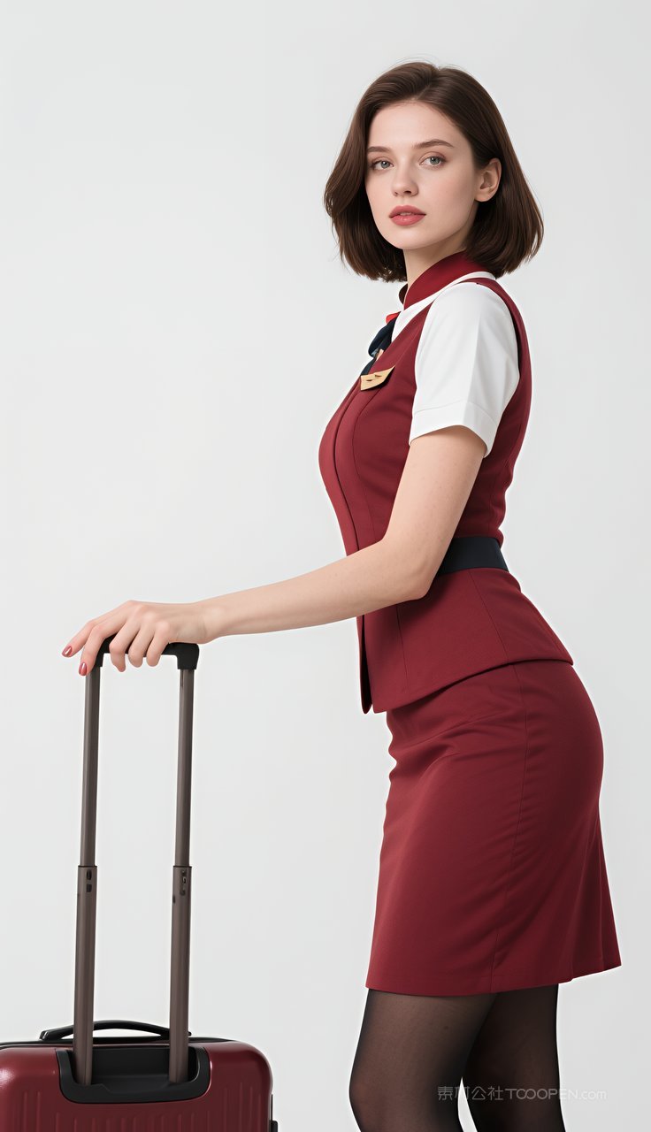 丝袜长腿美女性感短裙欧美模特