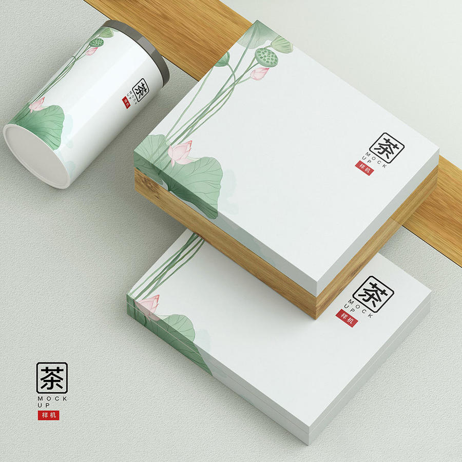 茶叶包装样机礼盒样机