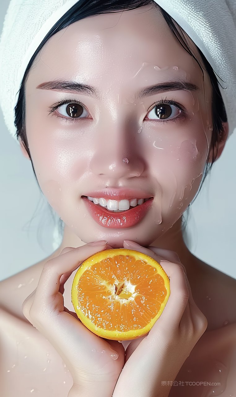 彩妆魅力迷人美女美白女性清纯少女