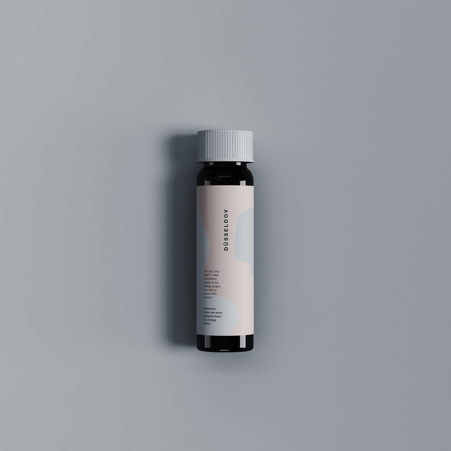 玻璃瓶标签样机