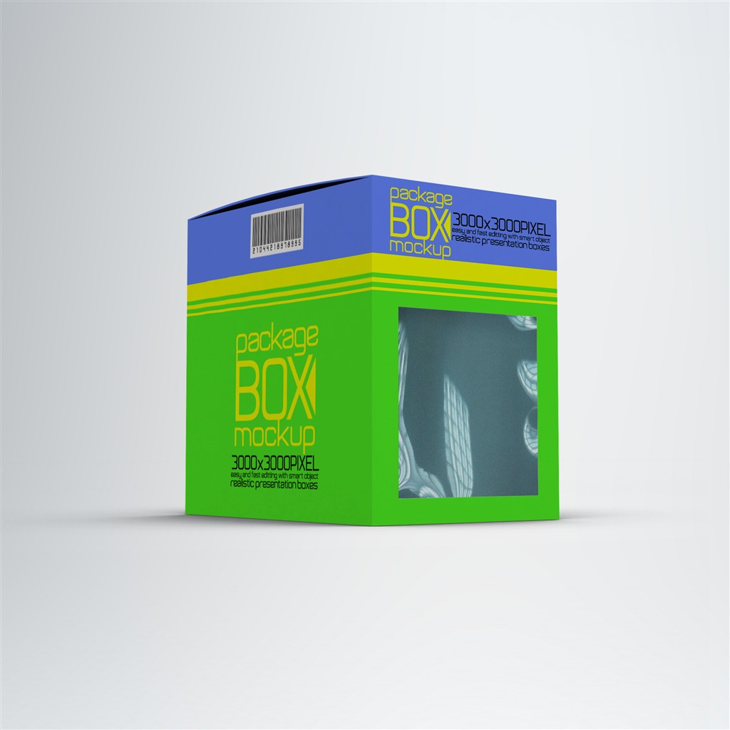 彩盒纸盒镂空盒包装盒样机