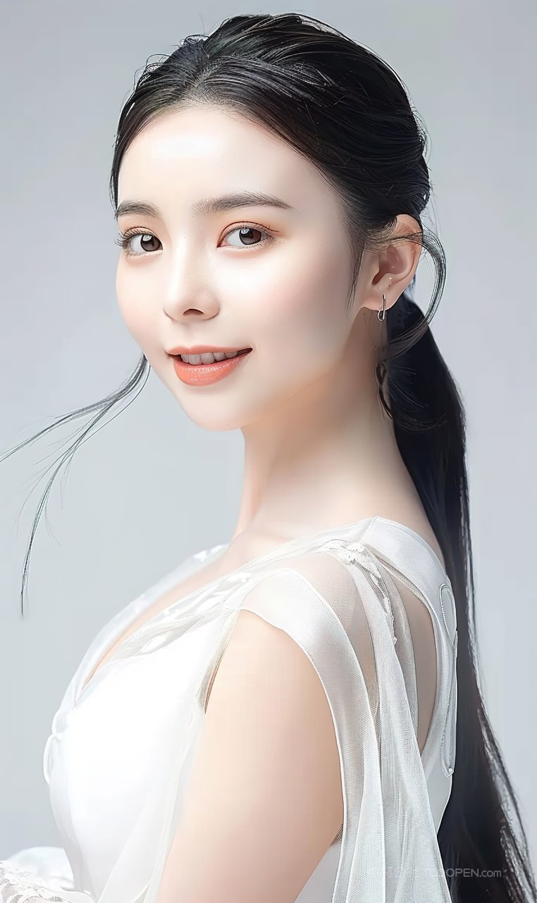 魅力彩妆美容清纯美女时尚盛装优美少女