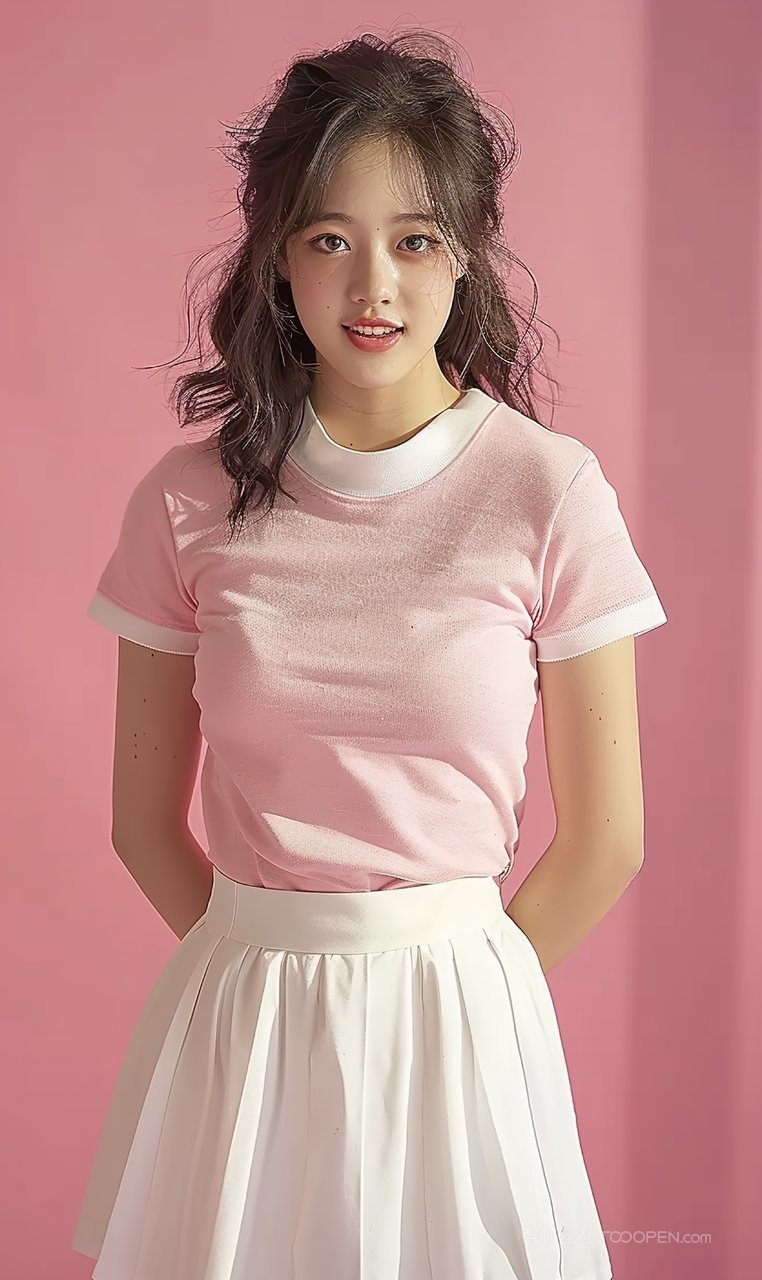 魅力美白清纯彩妆女性美女少女迷人