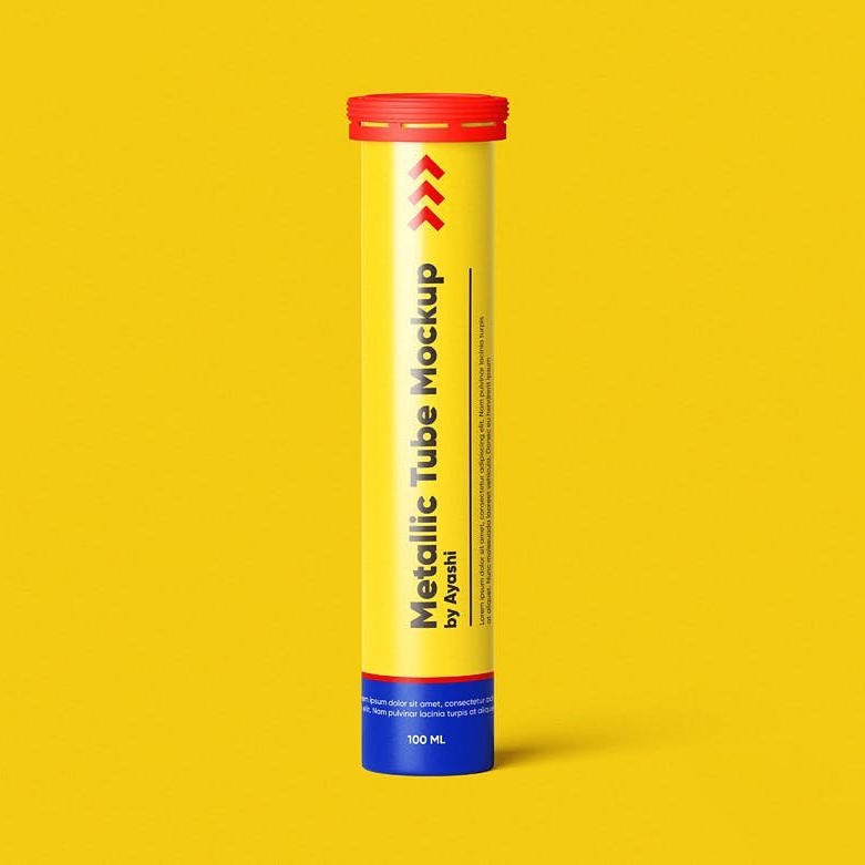 维生素糖果管状包装样机