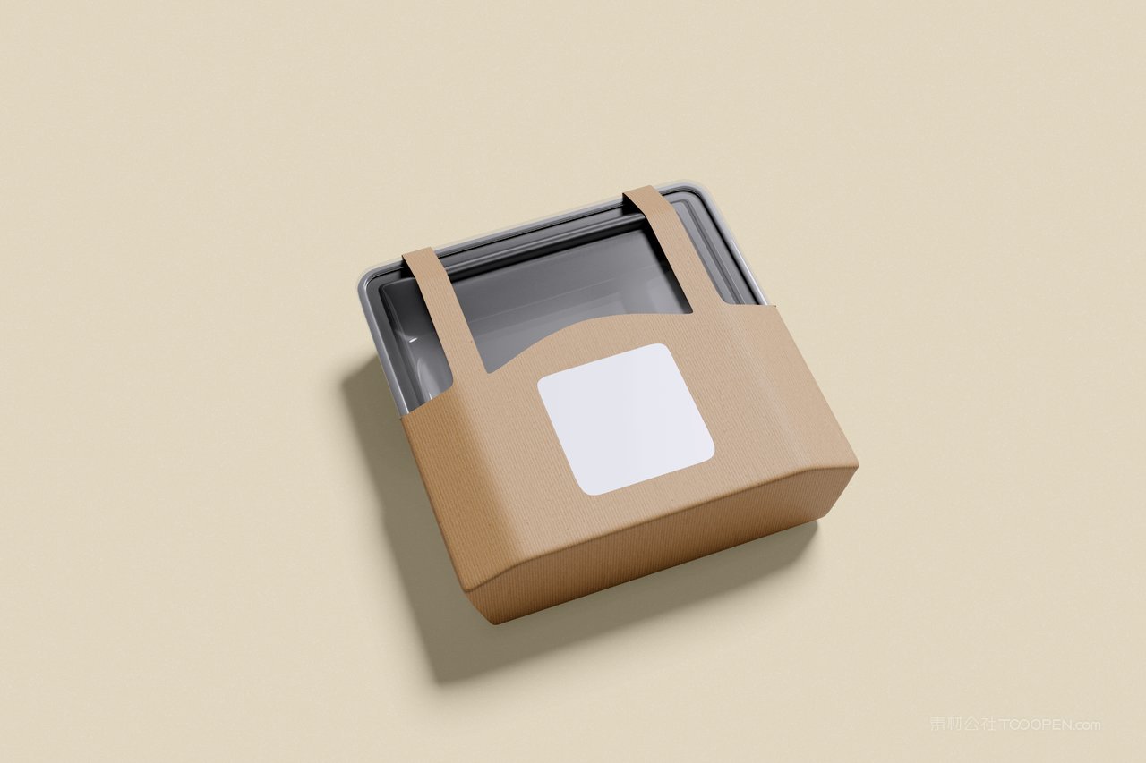 外卖食品盒样机