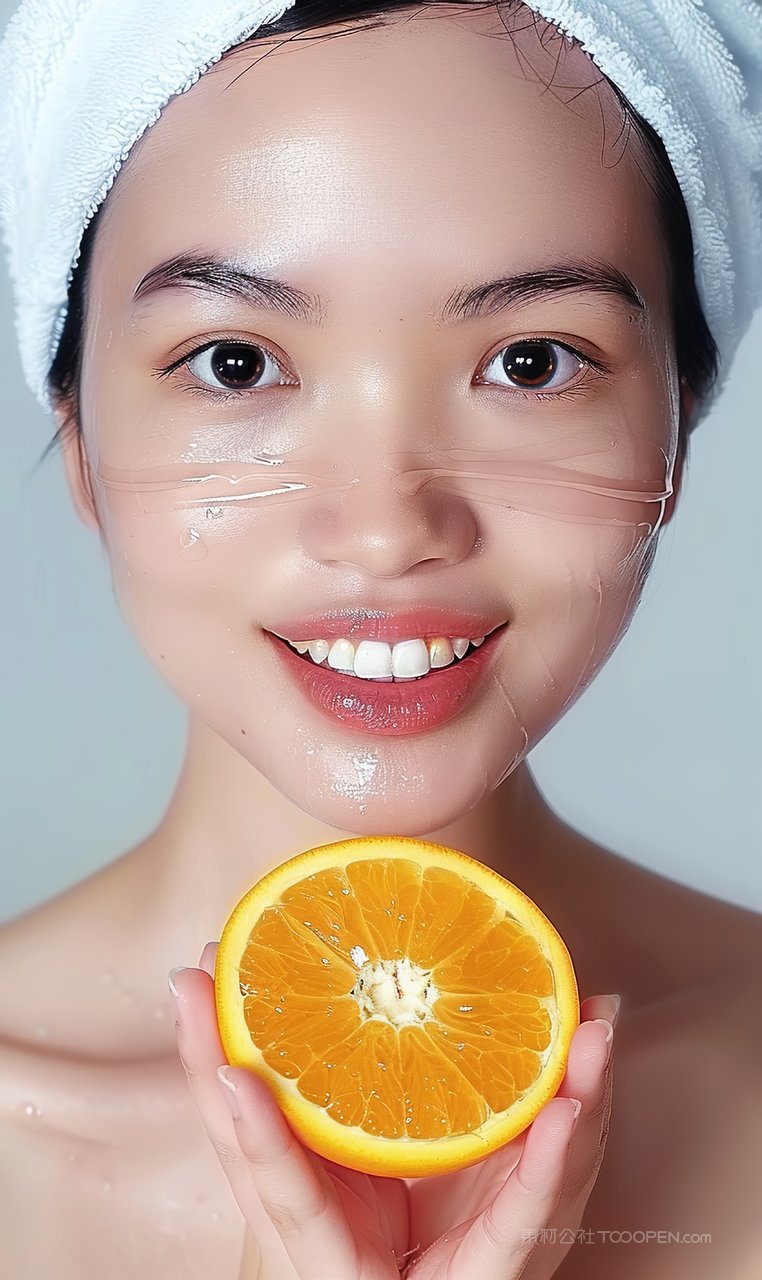 女性少女清纯迷人美白彩妆魅力美女