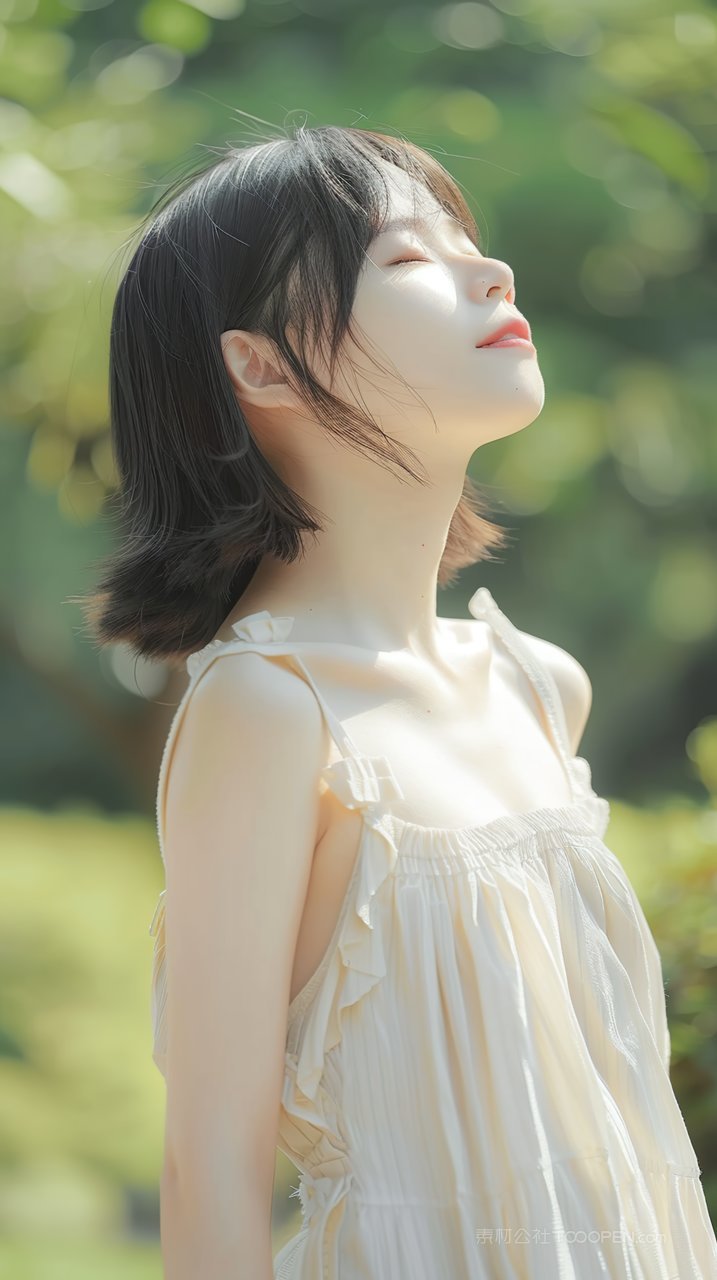 美女年轻模特写真清纯少女