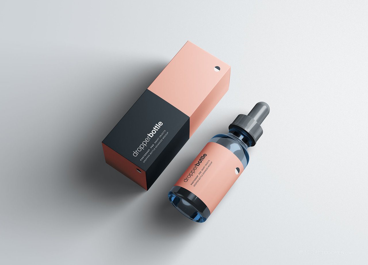 滴管瓶包装样机