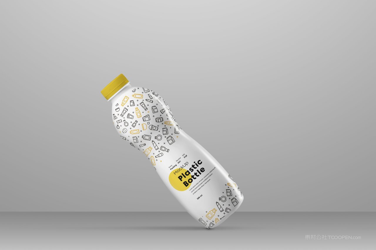 饮料汽水瓶样机