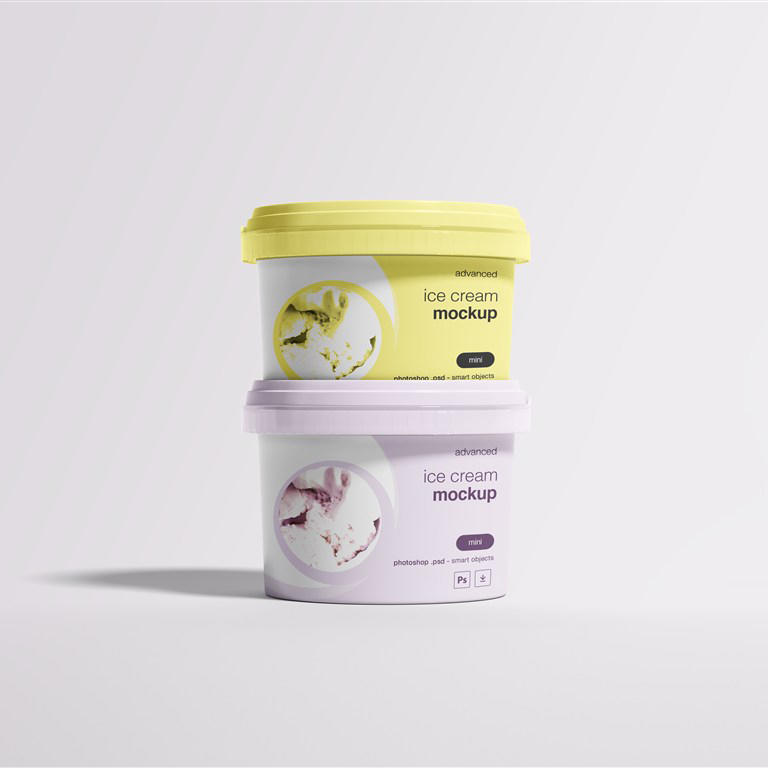 冰淇淋包装样机
