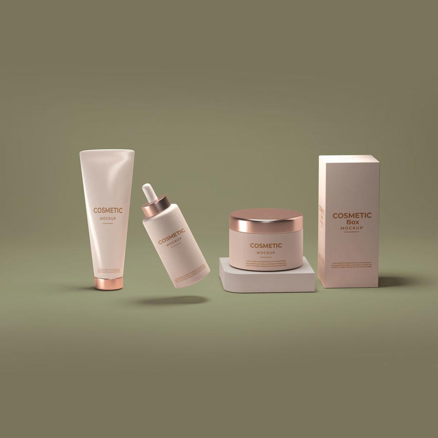 化妆品包装样机