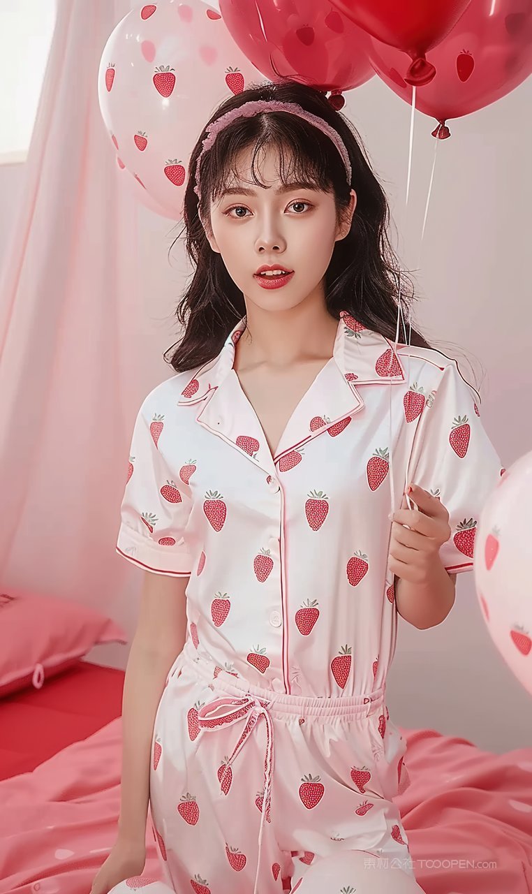 女性清纯活力青春时尚少女魅力