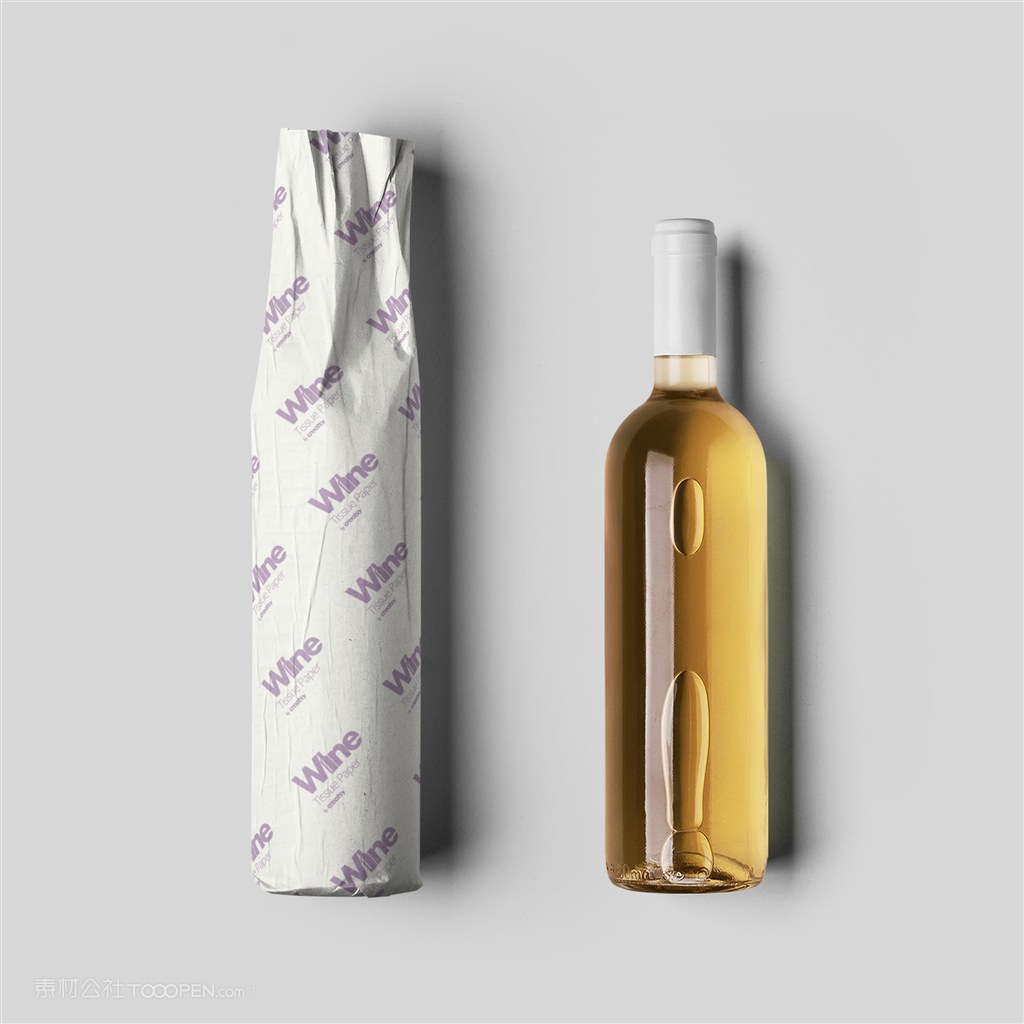 红酒包装样机