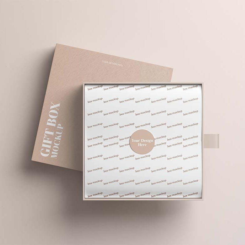 高档礼品盒包装样机