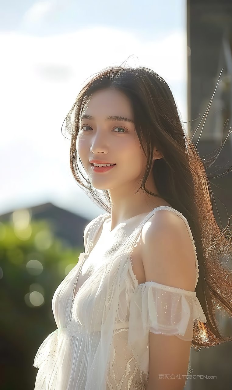 美女优美清纯魅力彩妆时尚美容