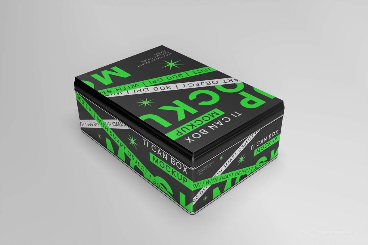 锡罐盒包装样机