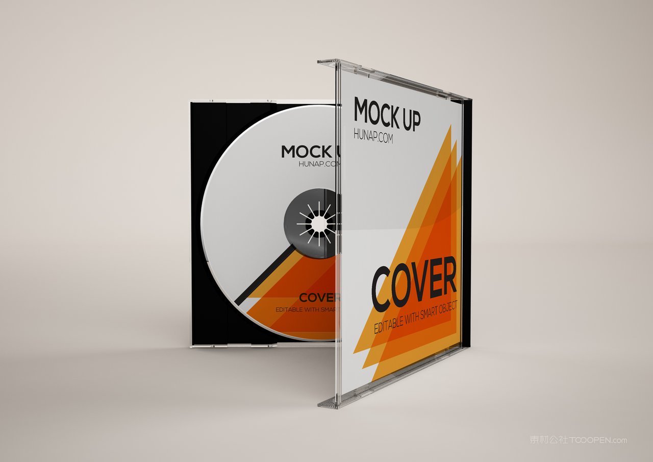 cd唱片包装样机