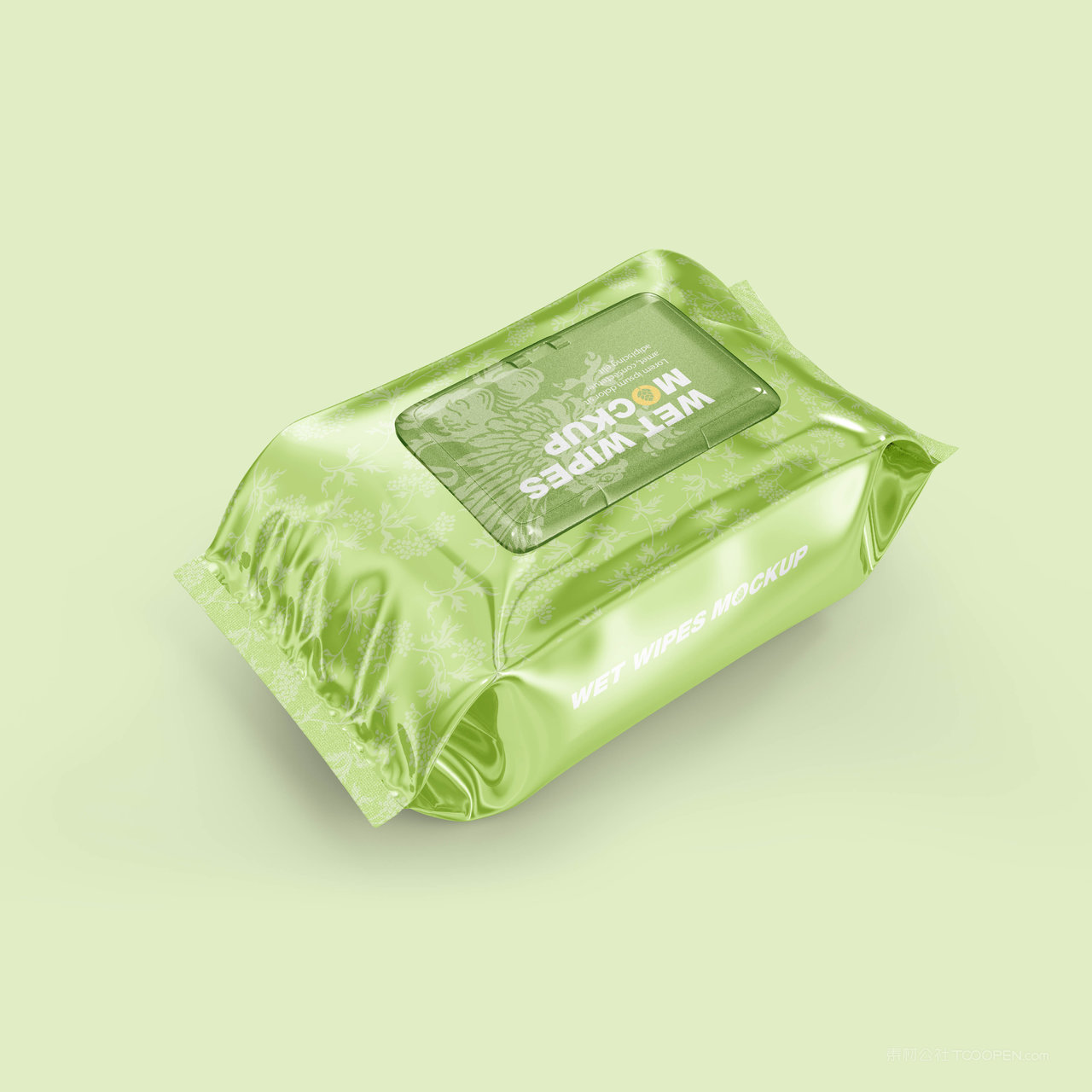 湿纸巾箔纸包装样机