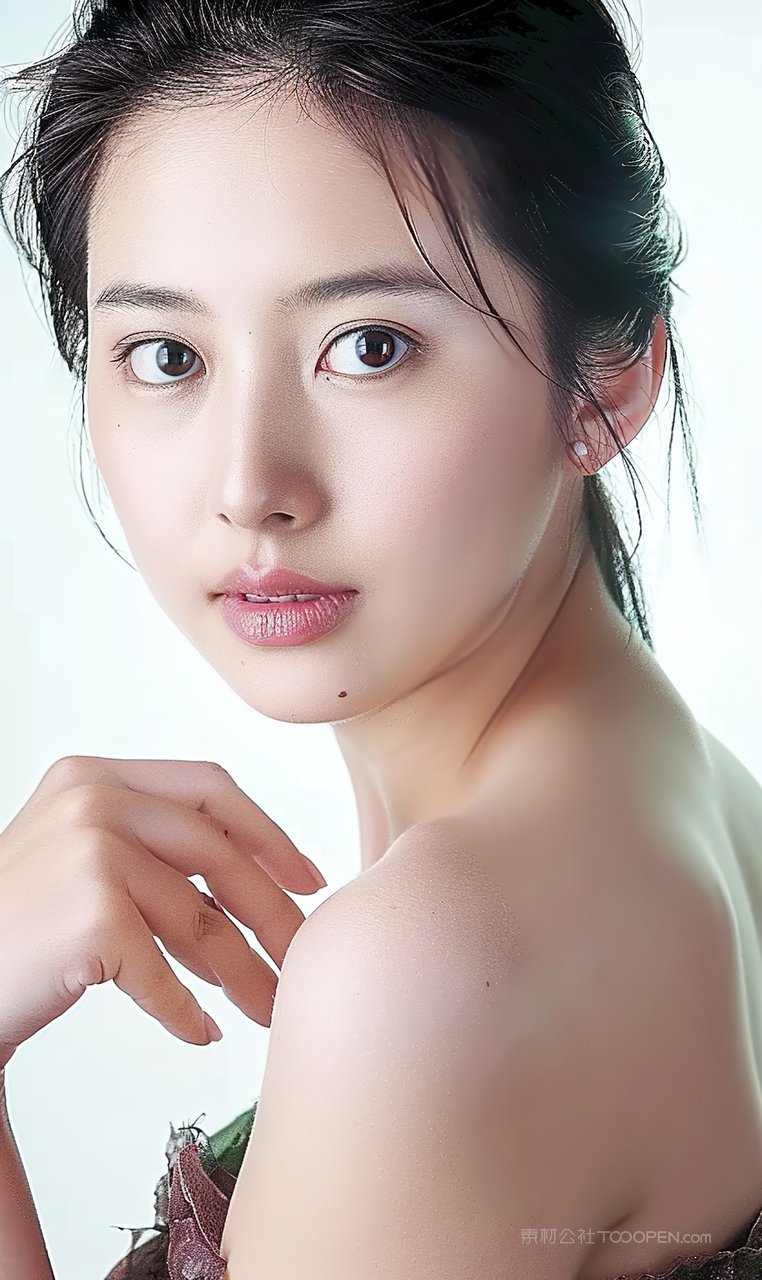 优美美容魅力美女时尚彩妆清纯