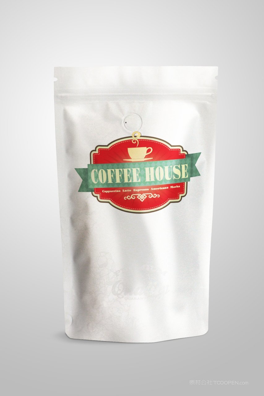 食品塑料包装样机psd模板