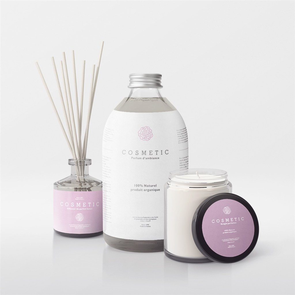 化妆品护肤品瓶子包装样机