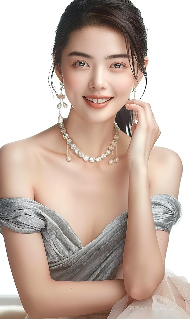 青春时尚美女清纯活力少女魅力优美彩妆美容