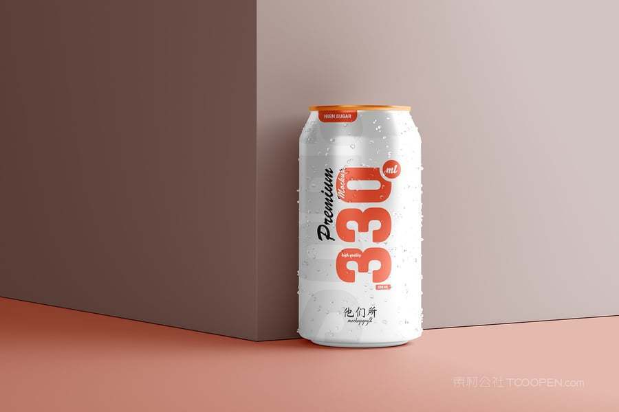 330毫升汽水罐样机