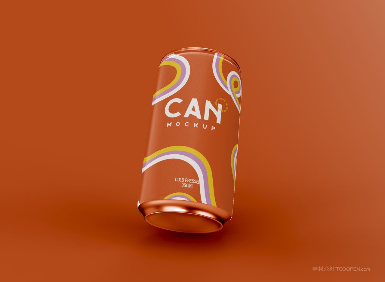 酒水饮料易拉罐样机