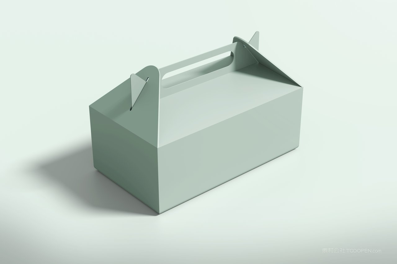 外卖食品纸包装样机