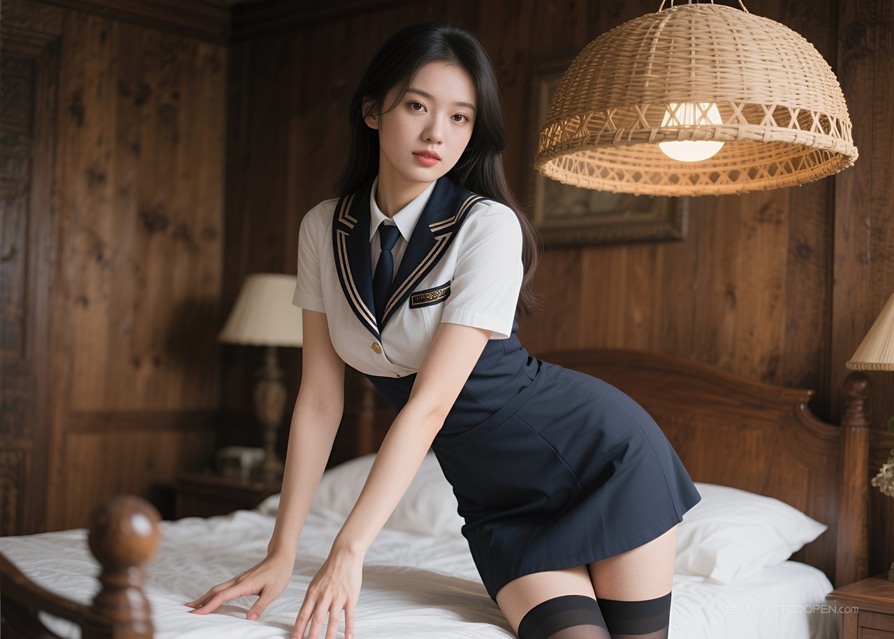 模特职业丝袜美女短裙性感迷人美艳长腿