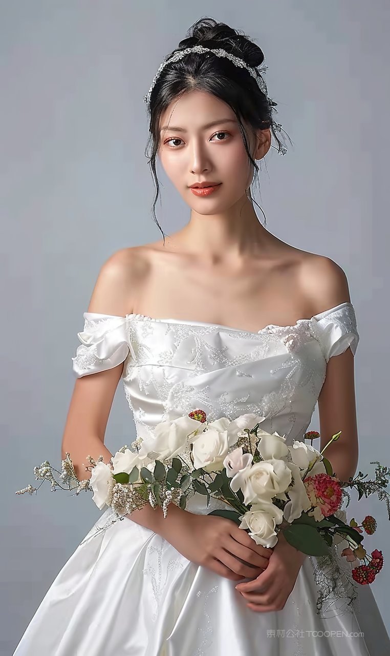 气质美女美发美容彩妆青春魅力盛装女性活力