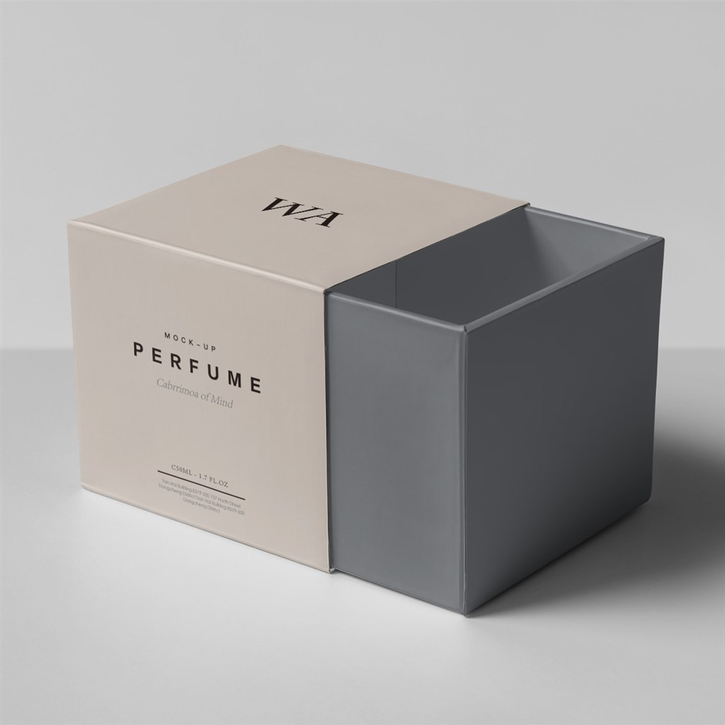 奢侈品珠宝首饰包装盒样机模板