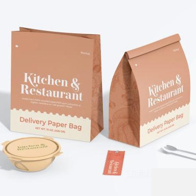 食品纸袋包装样机