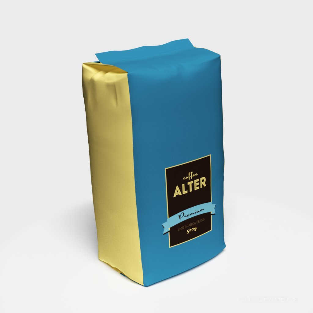 食品塑料包装样机素材