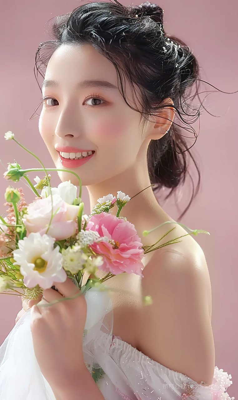 活力少女彩妆优美美女时尚魅力清纯青春美容