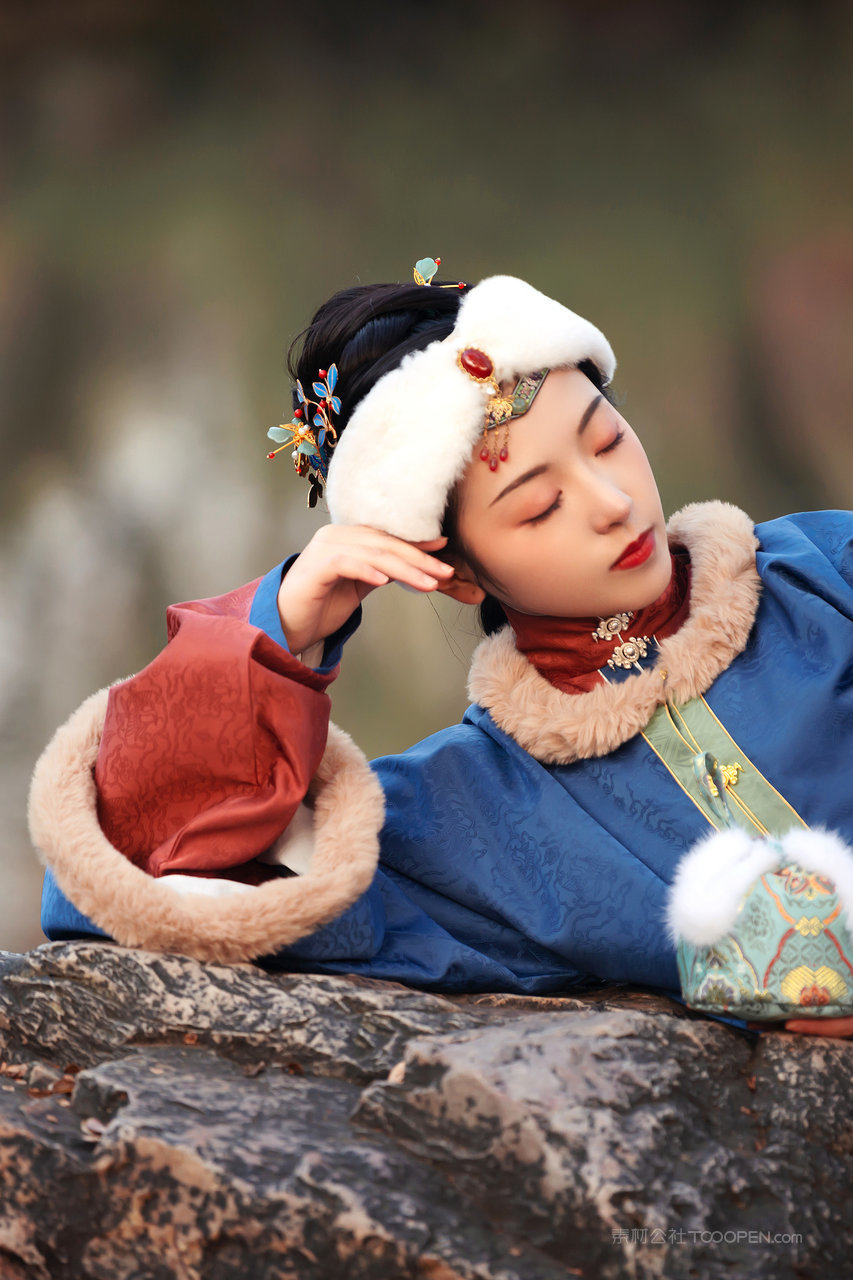 清代古装美女写真摄影图片高清