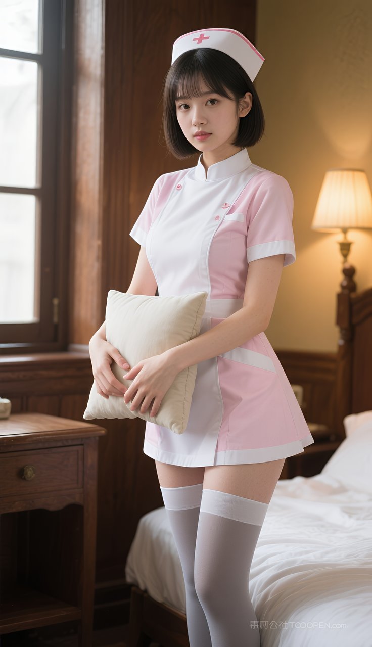 制服美女短裙丝袜模特长腿