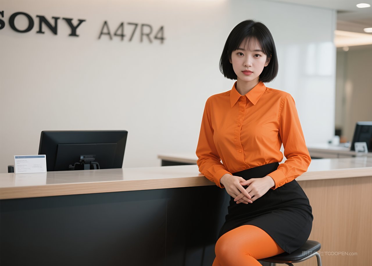 女性性感短裙写真美腿美女职业模特丝袜