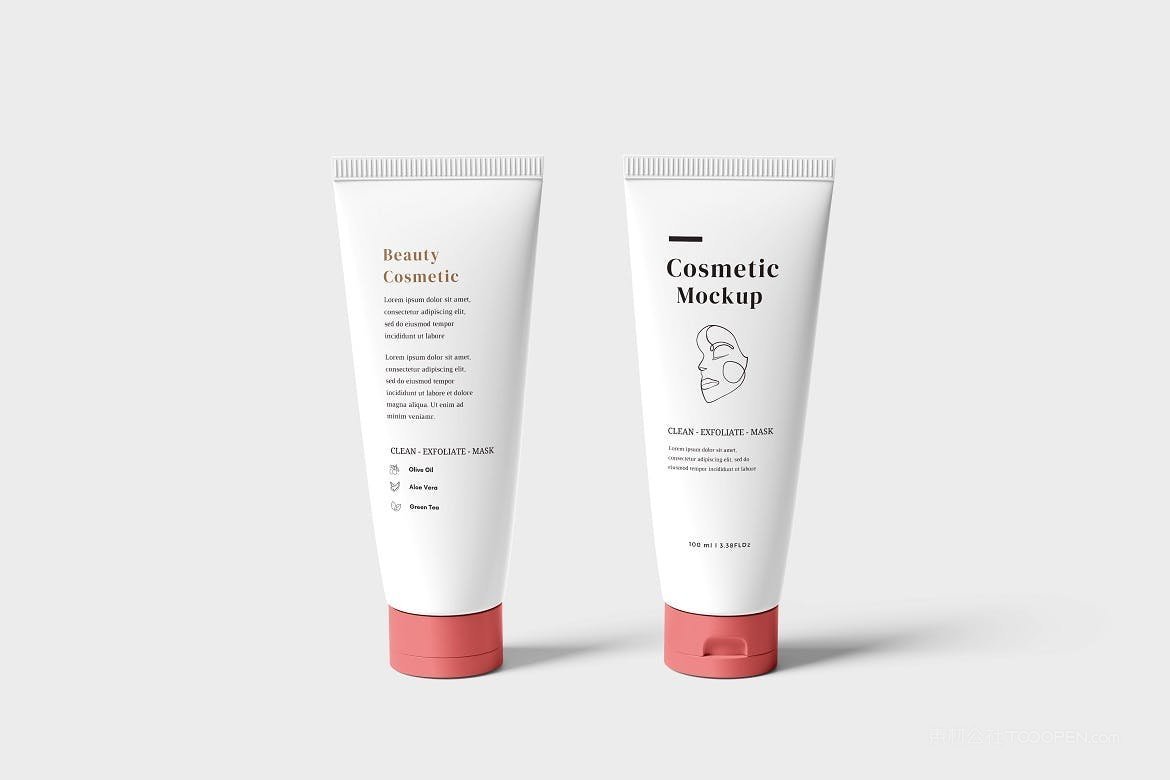 化妆品软管包装样机