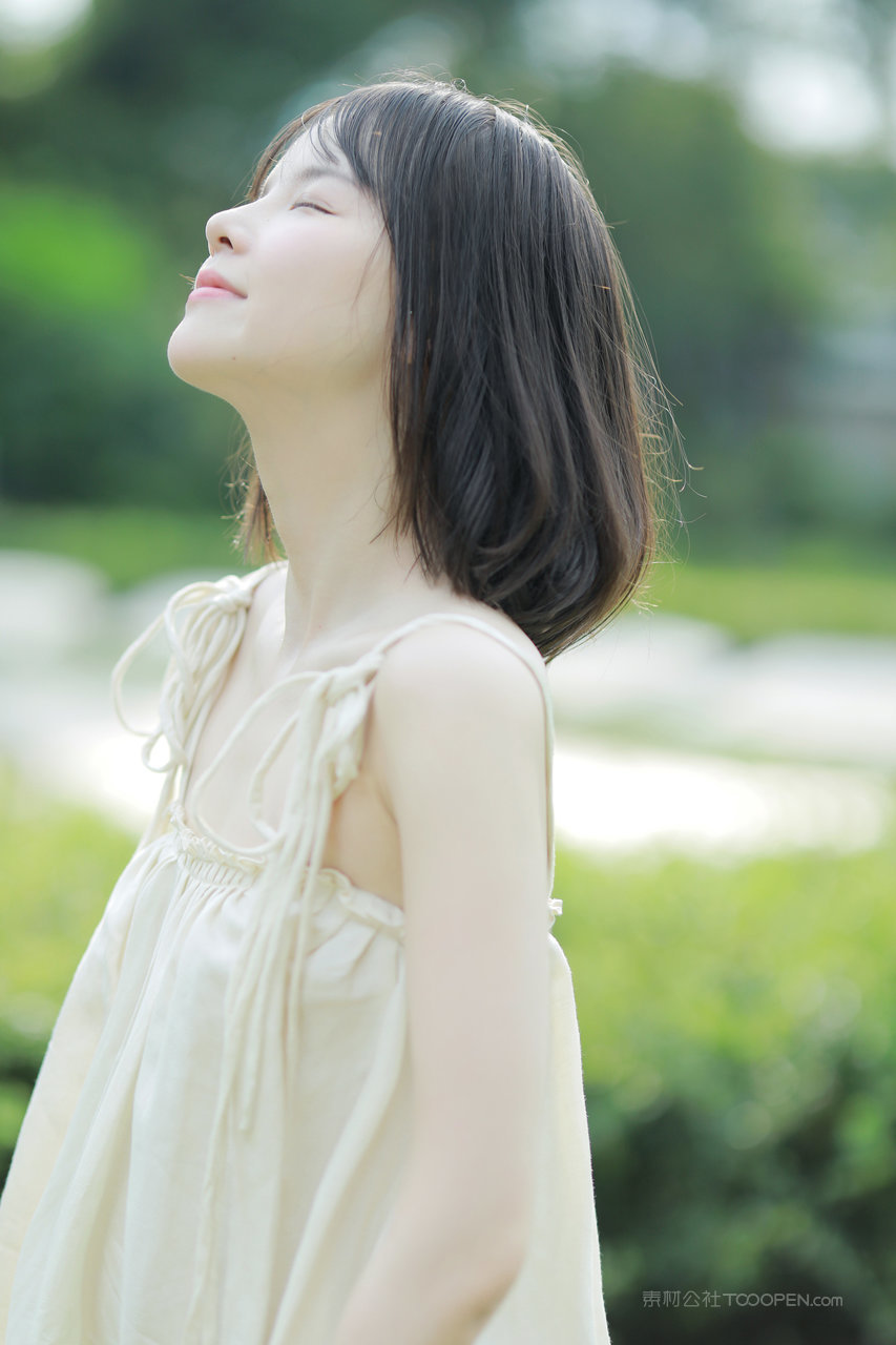 唯美意境短发女孩高清手机壁纸图片大全