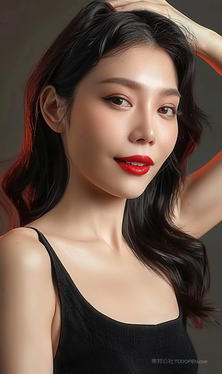 美容清纯优美彩妆美女时尚魅力