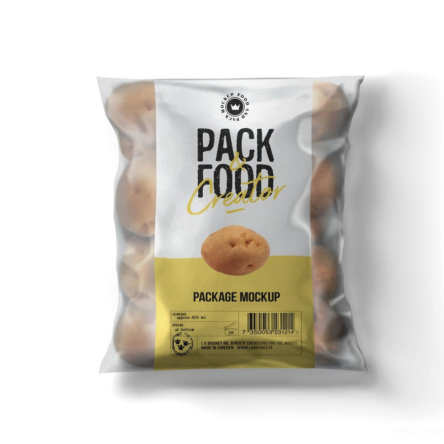 食品塑料包装样机