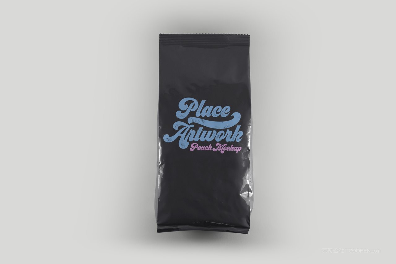 塑料零食包装样机模板